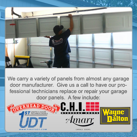 Garage Door Panel Repair Glendale CA